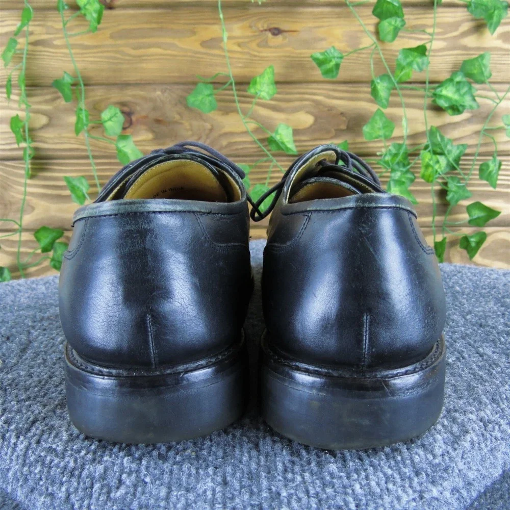 Cole Haan Men's Toe‎ Cap Derby Oxfords Black Leather Size 12 Medium  Used 2025